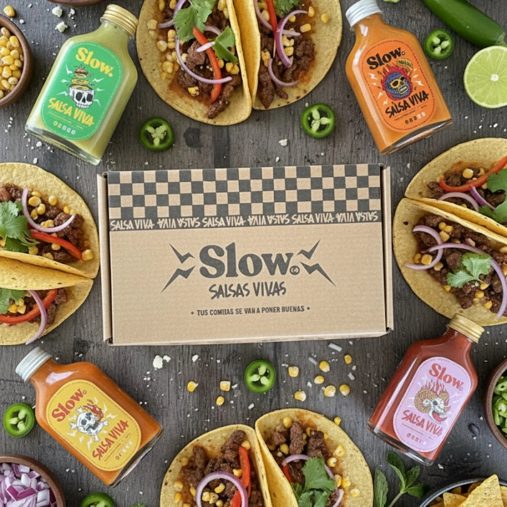 Slow Box 🥳🎄Caja con 3 Salsas para Regalar – Slow Company
