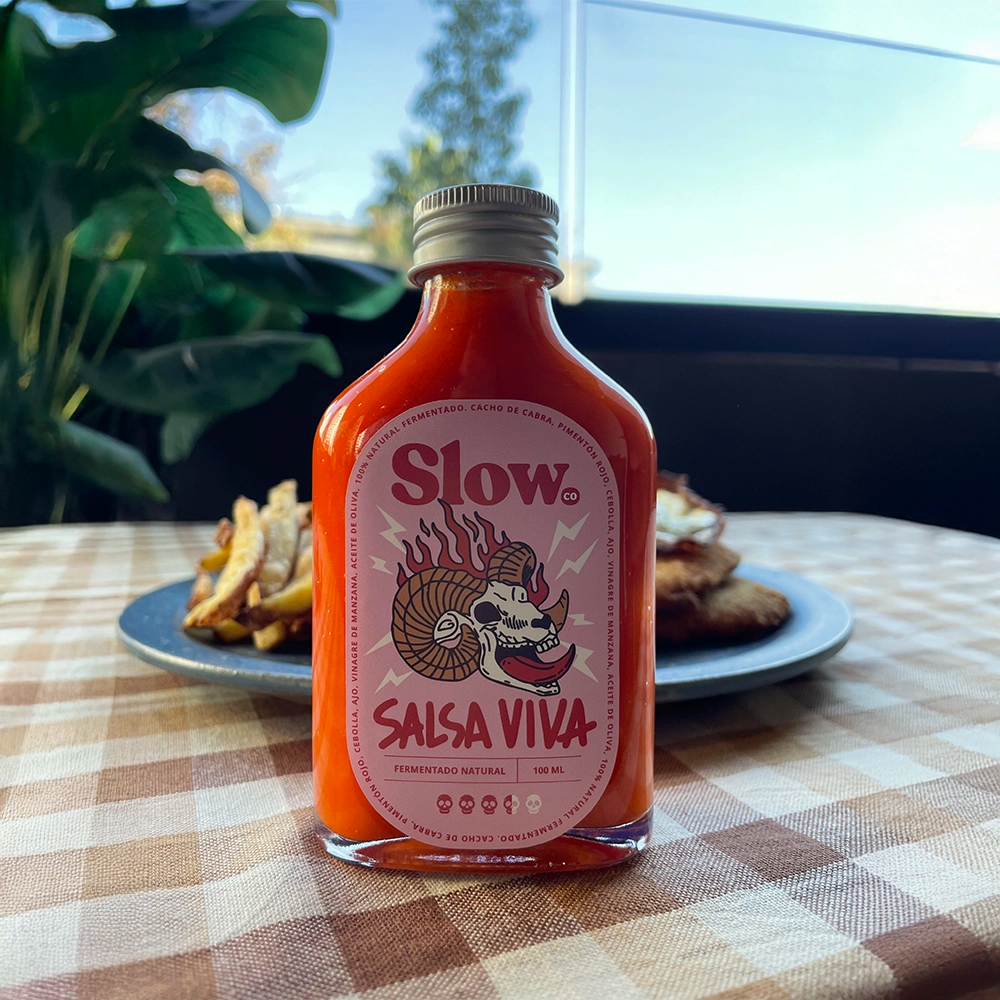 Salsa artesanal de cacho de cabra - fermentación natura