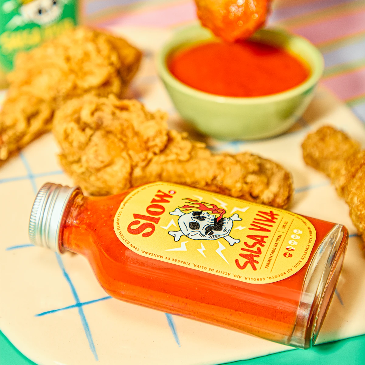 Salsa artesanal de rocoto y pimentón ahumado - sin conservantes